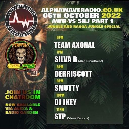 Dj Smutty - Alphawave Radio vs Strictly Ragga Jungle Radio