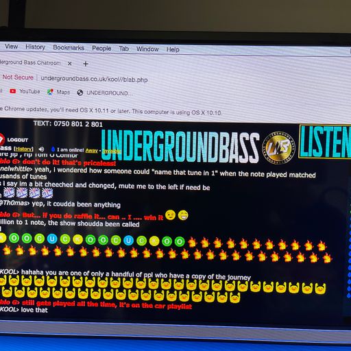 FRIDAY COVER SHOW 4 TC LIVE ON UNDERGROUNDBASS.UK 15-3-24