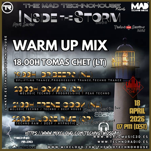 Dj Tomas Chet - Live on TMTH Warmup Mix Before Inside the Storm Round III 18.04.2026