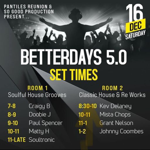 Better Days 5.0 @Zeus - Ascot, UK