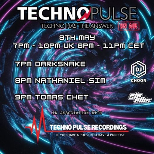 Dj Tomas Chet - Techno Pulse on Awol radio 2024.05.08