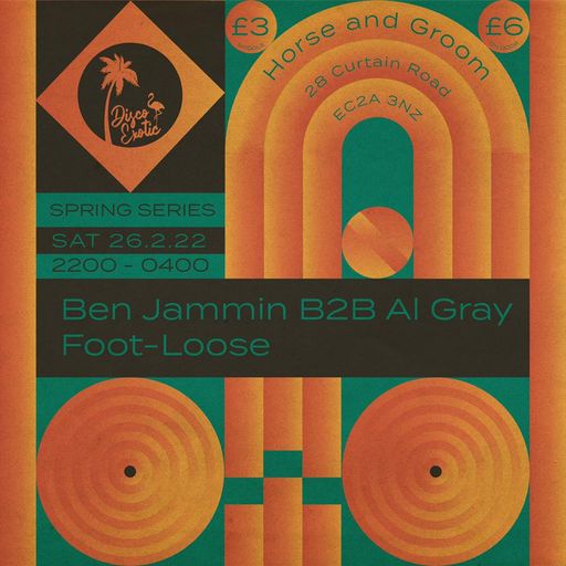 Ben Jammin / Disco Exotica promo mix / Sat 26th Feb