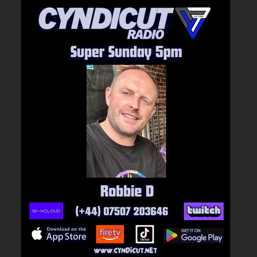 Robbie-D 'Sunday Sesh' Live on Cyndicut Radio 27/04/2025