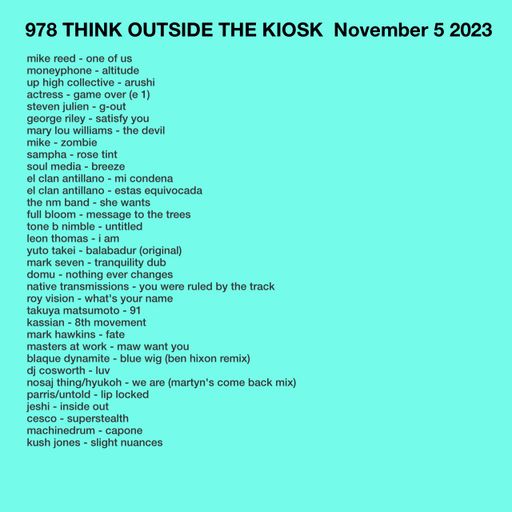 978 NEW ACTRESS | STEVEN JULIEN | DOMU | CESCO | KUSH JONES | JESHI | MONEYPHONE | PARRIS/UNTOLD