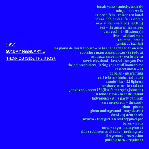 #951 NEW TOUMBA | LSDXOXO | BERESI | EARL JEFFERS | MINJU | JONAH YANO | ...