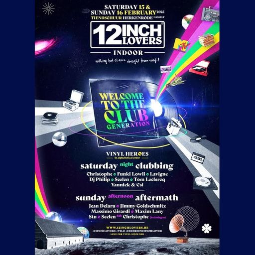 Tom Leclercq at "12 Inch Lovers Indoor" @ Tiendschuur (Herkenrode-Belgium) - 15 February 2025