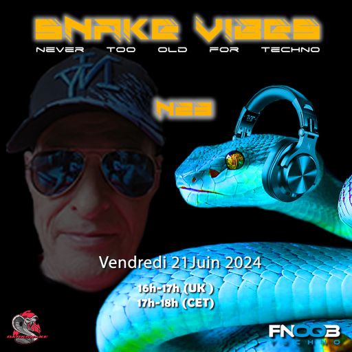 Darksnake Special Techno "Snake Vibes 23" Fnoob Techno Radio 21.6.2024