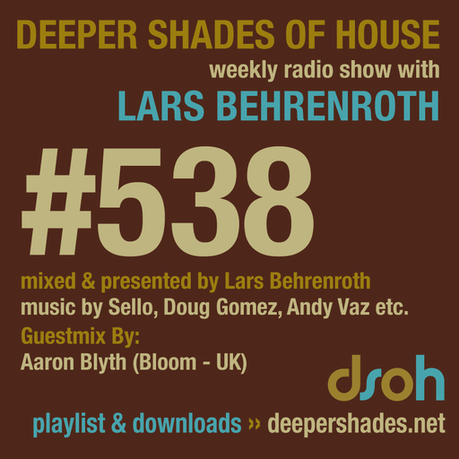 Deeper Shades Of House #538 w/ exclusive guest mix by AARON BLYTH