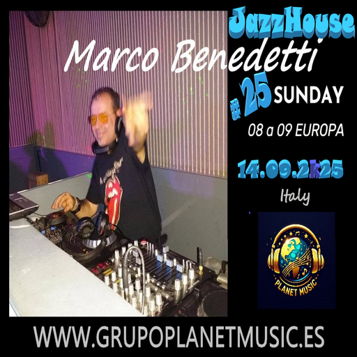 Marco Benedetti Dj for PLANET MUSIC RADIO # 25 BROKEN BEAT & NU JAZZ