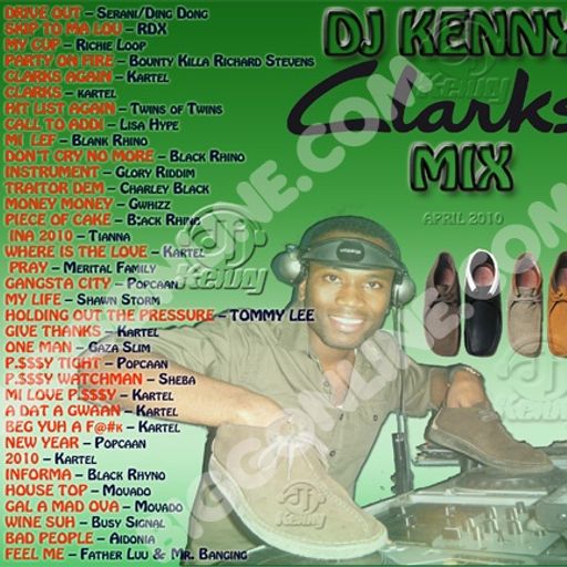 DJ Kenny - Clarks (Dancehall Mix 2010 Ft Vybz Kartel, Mavado, Popcaan, Merital, Tommy Lee Sparta)