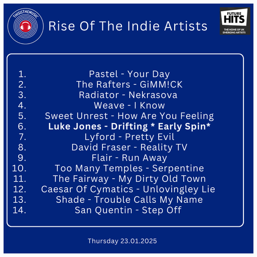 Rise Of The Indie Artists 23.01.25 #109