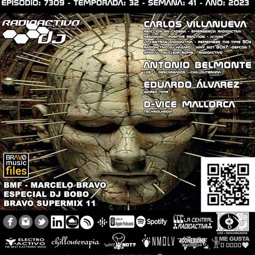 Radioactivo DJ 41-2023 Carlos Villanueva, Antonio Belmonte, Eduardo Álvarez, D-Vice & M. Bravo