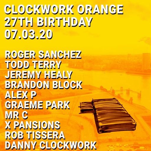 Mr C at "Clockwork Orange 27th Birthday Party" @ Magazine (London-UK) - 7 March 2020