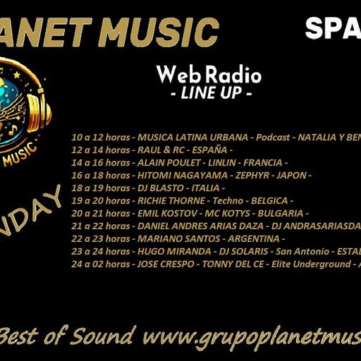 Planet Music Radio #75 Monday, June 23rd, '25