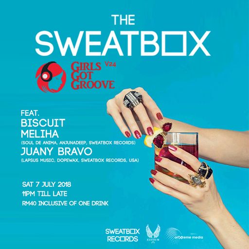The Sweatbox-Girls Got Groove 24/Sweatbox Records-Biscuit/Meliha/Juany b2b2b- July 7, 2018 Part 3