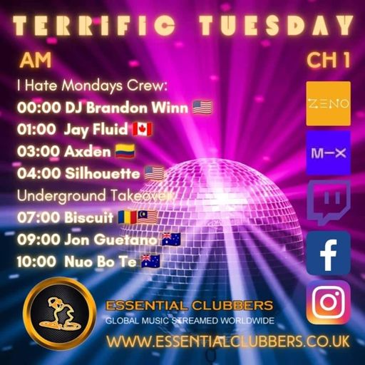 Biscuit- Underground Takeover Tuesday- Drum and Bass- Live on Essential Clubbers Radio 23.08.2022
