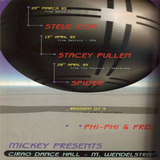 Fred Nasen, Pierre & Phi-Phi part 1 (Full Night) at Cirao (Waregem) - 8 April 1995