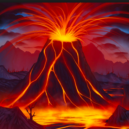 PURE RED LAVA