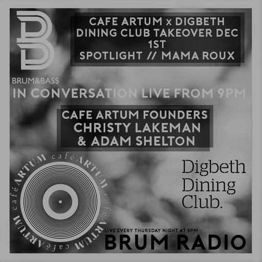 CAFE ARTUM in conversation on the Brum & Bass show with Danny de Reybekill (23/11/2017)
