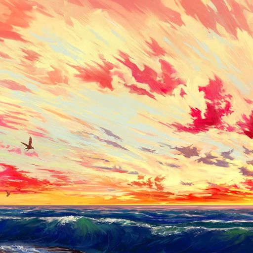 The sky lit up -Liquid dnb- 1000 followers milestone