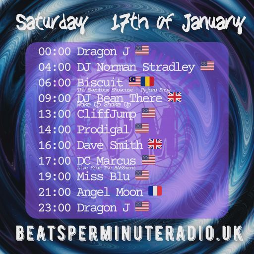 Biscuit-Saturday Pajama Show- Live on Beats Per Minute Radio 17.1.2026