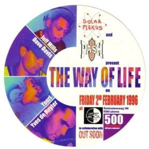 Yves De Ruyter & Jeff Mills at "The Way Of Life" @ Cherry Moon (Lokeren - Belgium) - 2 February 1996