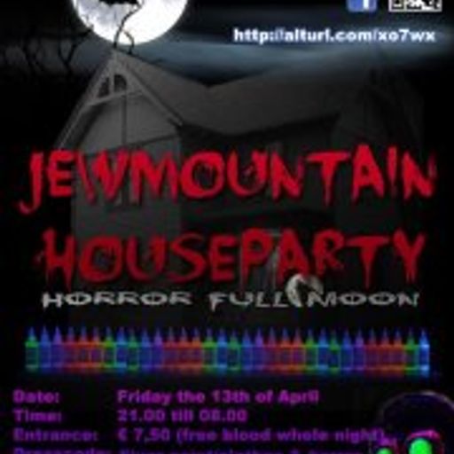 Jodenberg Huisfeest Friday the 13th, excl. preview