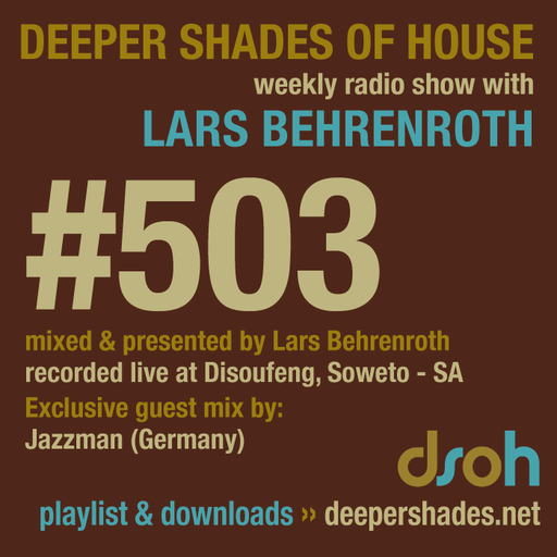 Deeper Shades Of House #503 w/ exclusive guest mix by JAZZMAN
