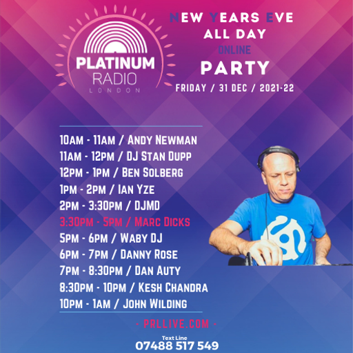 New Years Eve All Dayer 31 DEC 2021