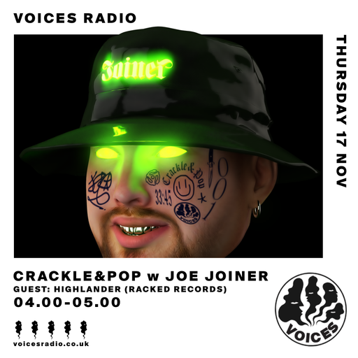 Crackle & Pop w/Joe Joiner 17/11/22