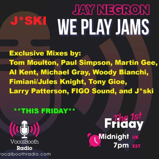 Jay Negron on VOCAL BOOTH RADIO - June 6, 2025