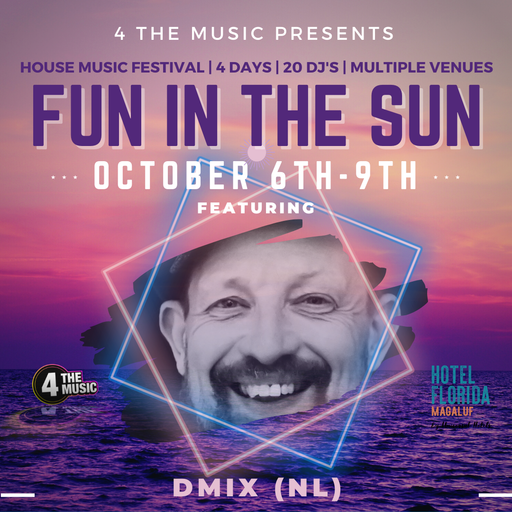 Dmix (NL) - 4TM Exclusive - LIVE Hotel Florida Magaluf, A Deeper Sunset Set Ep. 68.