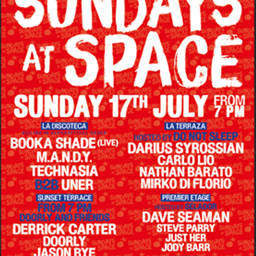 Steve Parry, Live at Space, Ibiza - Premier Etage, (roof terrace) for Selador 17th July 2016