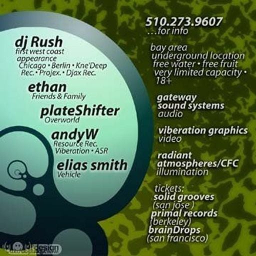 DJ Rush at As You Like It (San Francisco - USA) - 16 December 2000