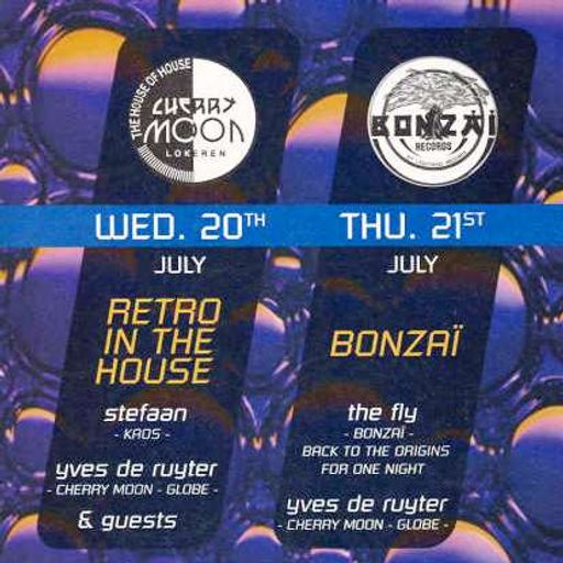 Yves De Ruyter at "Retro In The House" @ Cherry Moon (Lokeren - Belgium) - 20 July 1994
