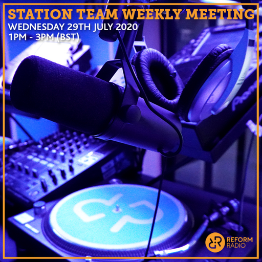 Station Team Weekly Meeting 29th July 2020