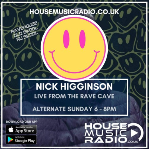 House Music Radio - The Rave Cave Live #47 -- 17th November 2024