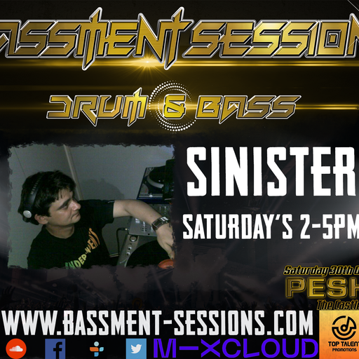 Dj-Sinister - Live on Bassment Sessions Radio - 27-11-2020