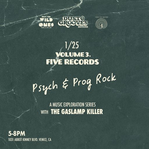 Five Records with The Gaslamp Killer | Psych & Prog Rock