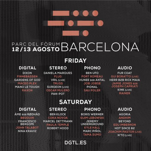 Robert Hood at DGTL Festival (Barcelona - Spain) - 13 August 2016