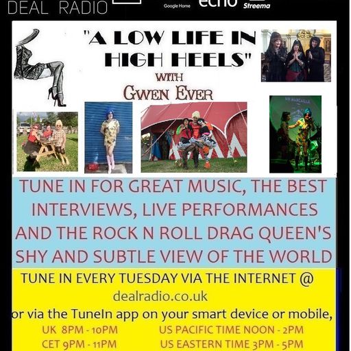 A LOW LIFE IN HIGH HEELS WITH GWEN EVER RADIO SHOW 13TH DECEMBER 2022 EDITION