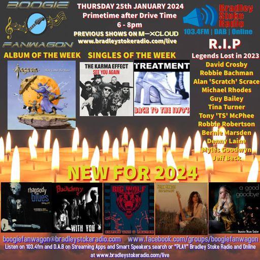 Boogie Fanwagon 25th January 2024