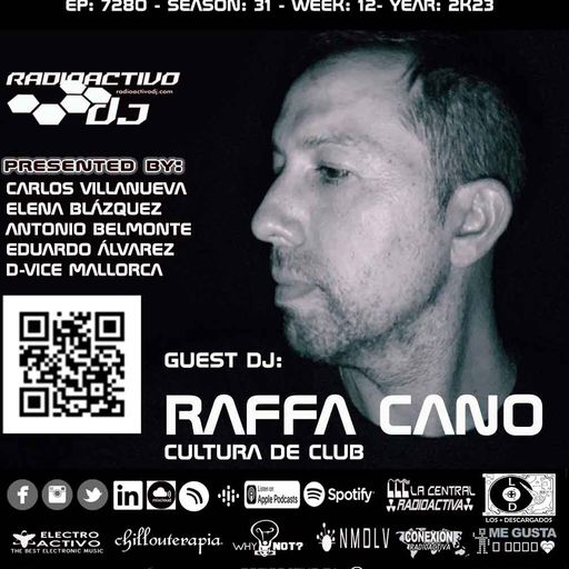 RADIOACTIVO DJ 12-2023 BY CARLOS VILLANUEVA, ELENA BLÁZQUEZ, ANTONIO BELMONTE, E.ÁLVAREZ & D-VICE M