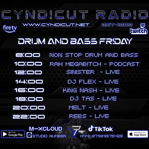 Dj-Sinister - Live On Cyndicut Radio - 15-12-2023
