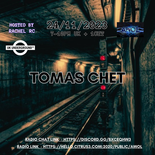DJ Tomas Chet - Exclusive radio mix UK Underground 2023.11.24