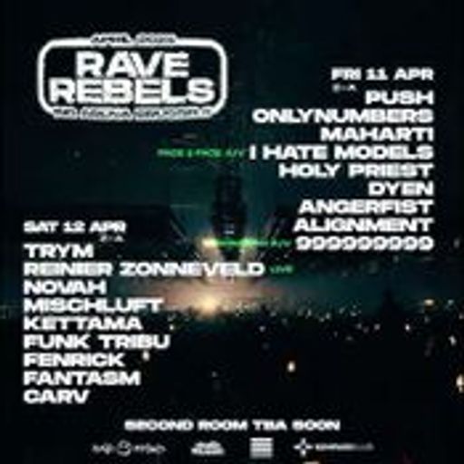 PUSH at "Rave Rebels" @ ING Arena (Brussels - Belgium) - 11 April 2025