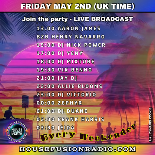 House Fusion Radio "Midnight Vibes #41" May 2nd, '25