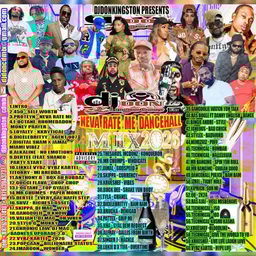 Dancehall Mix 2026, Neva Rate Me Ft Lukie D, Tifa, Khalejah Englann, Igneous, Krueshef, Tyla, Alfray