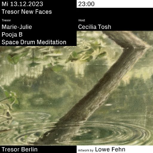 Pooja B (closing set) at "New Faces X Cecilia Tosh" @ Tresor (Berlin-Germany) - 13 December 2023