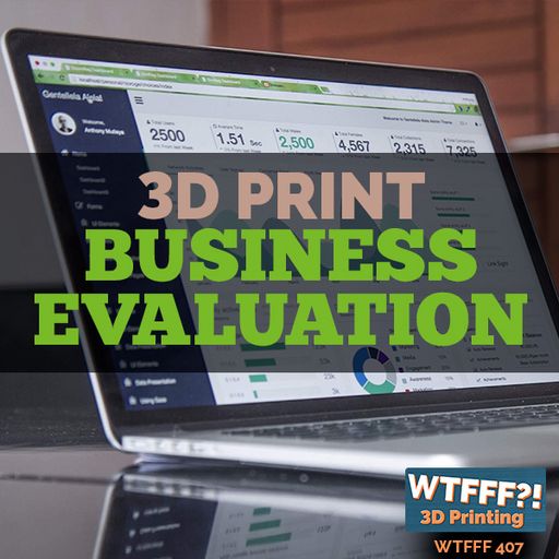 WTFFF 407: 3D Print Business Evaluation with Dr. Mike Vasquez of 3Degrees